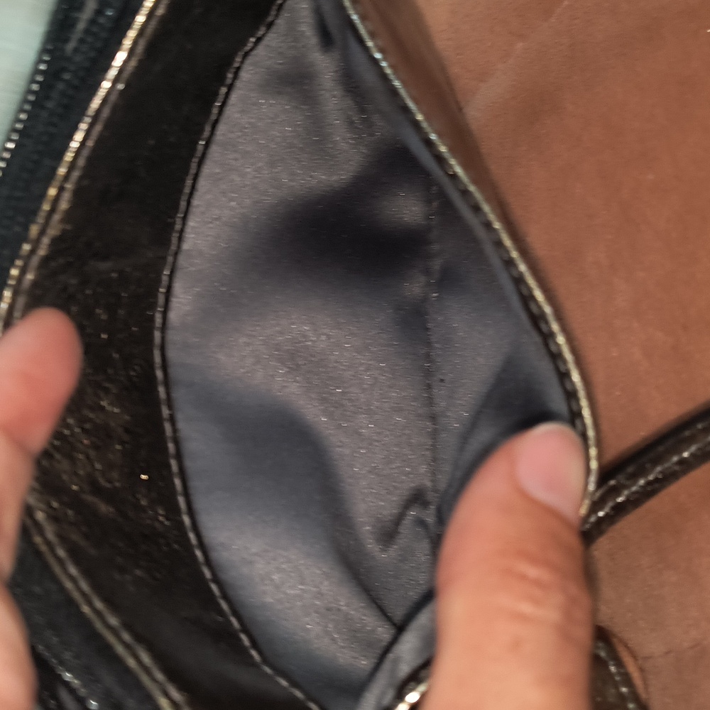 Coach Metallic Wristlet - Picture 2 of 4